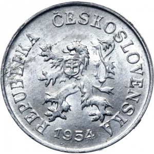 Tschechoslowakei 5 Heller - Obverse