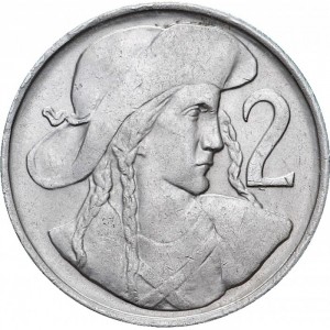 Tschechoslowakei 2 Kronen - Reverse