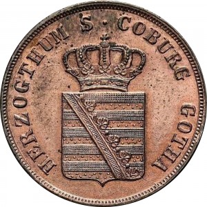 Sachsen-Coburg und Gotha 3 Pfennig - Obverse