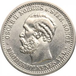 Norwegen  1 Krone - Obverse