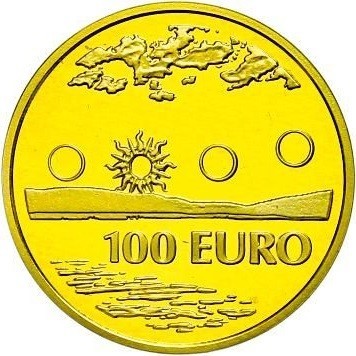 100 Euro , Finnland (Lappland Mitternachtssonne)