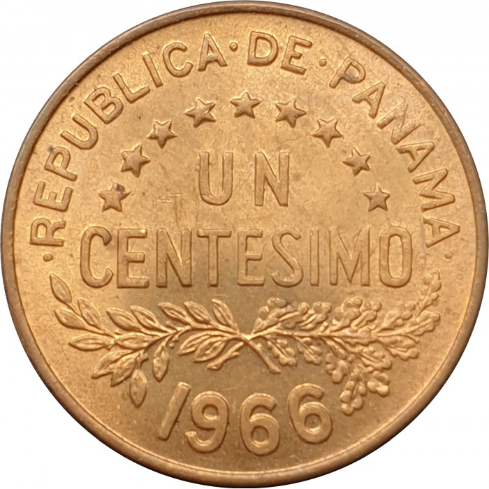 1 centésimo , Panama