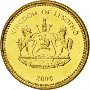 Lesotho  5 Lisente - Obverse