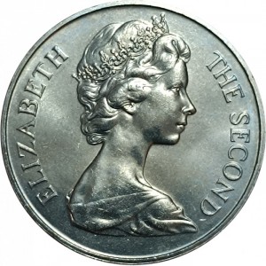 Saint Helena 25 Pence - Obverse