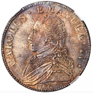 Savoyen ½ Scudo - Obverse