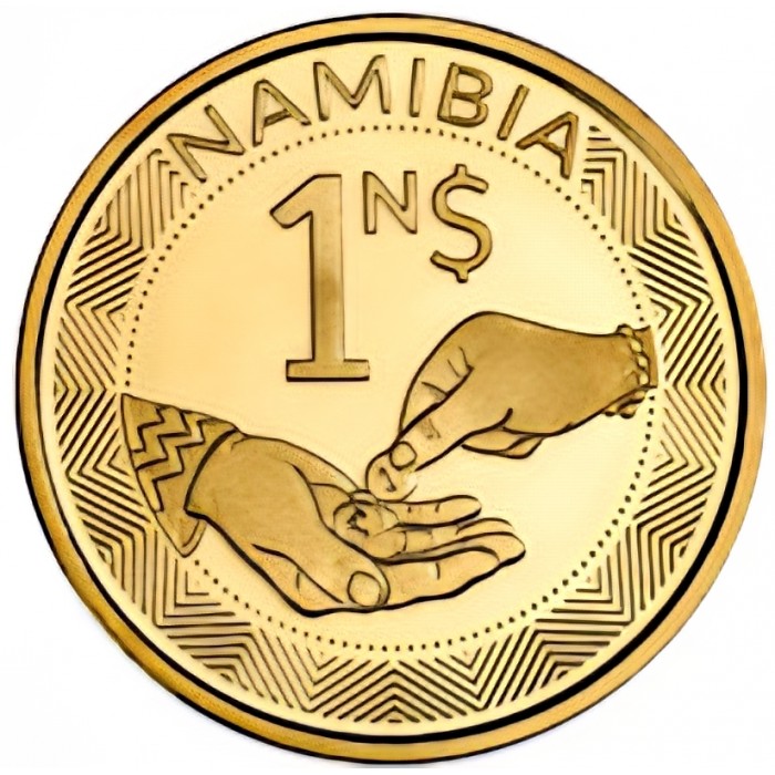 1 doleris , Namibija