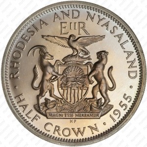 Rhodesien und Njassaland ½ Krone - Reverse