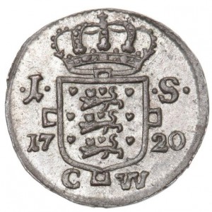 Dänemark  1 Skilling - Reverse