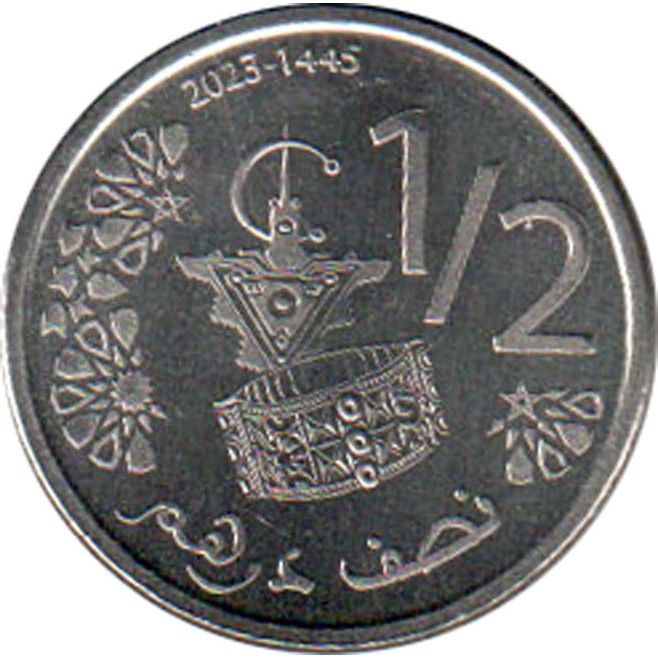 ½ Dirhem , Marokko
