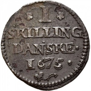 Norwegen  1 Skilling - Reverse