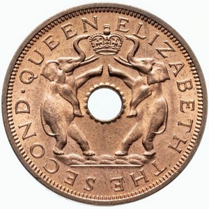 Rhodesien und Njassaland 1 Penny - Obverse