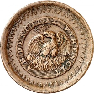 Argentinische Provinzen 10 Décimes - Reverse