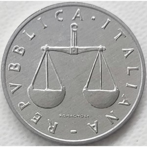 Italia 1 liră - Obverse