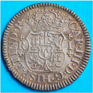 Mexiko 1 Real - Obverse