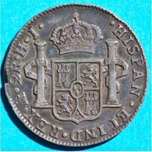 Mexiko 2 Reales - Reverse