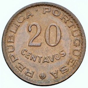 Guinea-Bissau 20 Centavos - Reverse