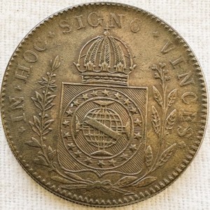 Brasilien  80 Réis - Reverse