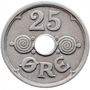 Dänemark  25 Öre - Reverse