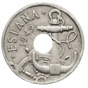 Испания 50 сентимо - Obverse