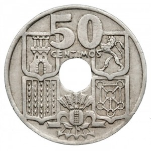 Испания 50 сентимо - Reverse