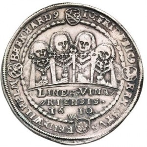 Sachsen-Weimar ½ Taler - Reverse