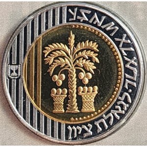 Izrael 10 novih šeklov - Obverse