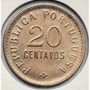 Angola 20 Centavos - Reverse