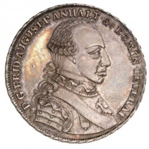 Anhalt-Zerbst ½ Taler - Obverse