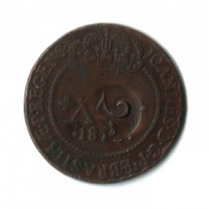 Brasilien  20 Réis - Obverse