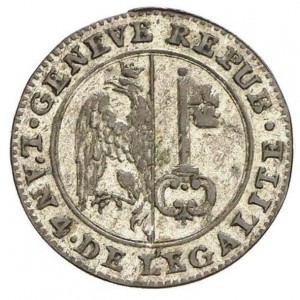 Genf (Kanton) 1 Sol - Obverse