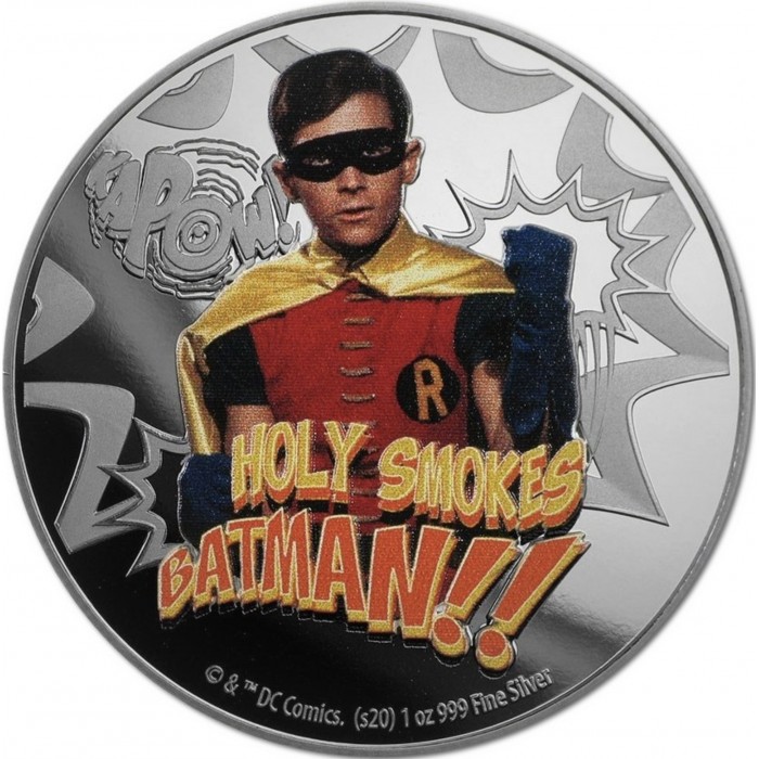 2 долара , Нијуе (DC Comics - Batman /Robin/)