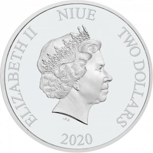 نیوئه 2 دلار - Obverse