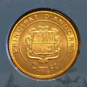 Andorra 2 Centimes - Obverse