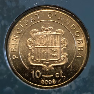 Andorra 10 Centimes - Obverse