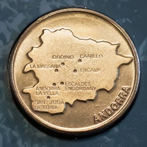 Andorra 50 Centimes - Reverse
