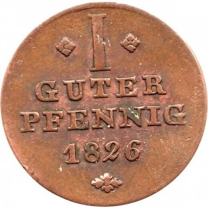 Schaumburg-Lippe 1 Pfennig - Reverse