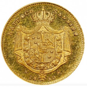 Schweden  2 Dukaten - Reverse