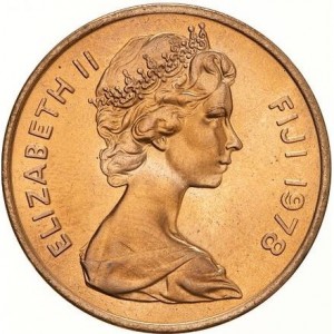 Fidschi  2 Cent - Obverse