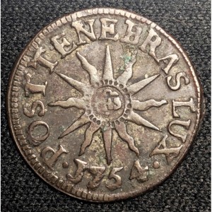 Genf (Kanton) 6 Deniers - Reverse