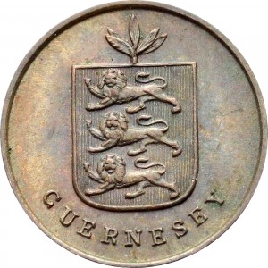 Guernsey 1 Double - Obverse