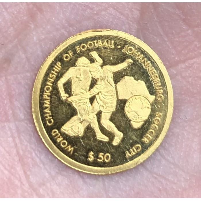 50 Dolar , Namibya (Güney Afrika'da 2010 Dünya Kupası)