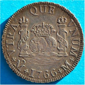 Mexiko 2 Reales - Reverse