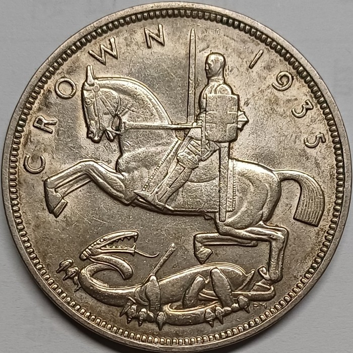 1 crown 1935 - Silver Jubilee /silver 0.500/, United Kingdom