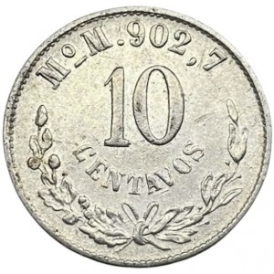 Mexiko 10 Centavos - Reverse
