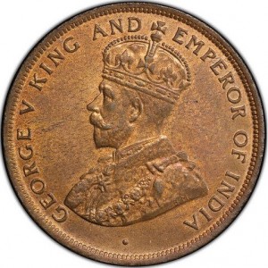 British Honduras 1 Cent - Obverse