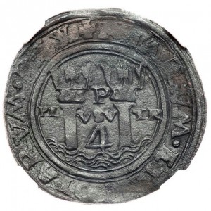 Peru 4 Reales - Reverse