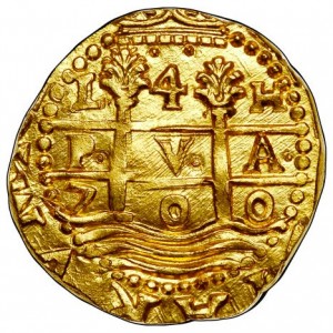 Peru 4 Escudos
 - Obverse