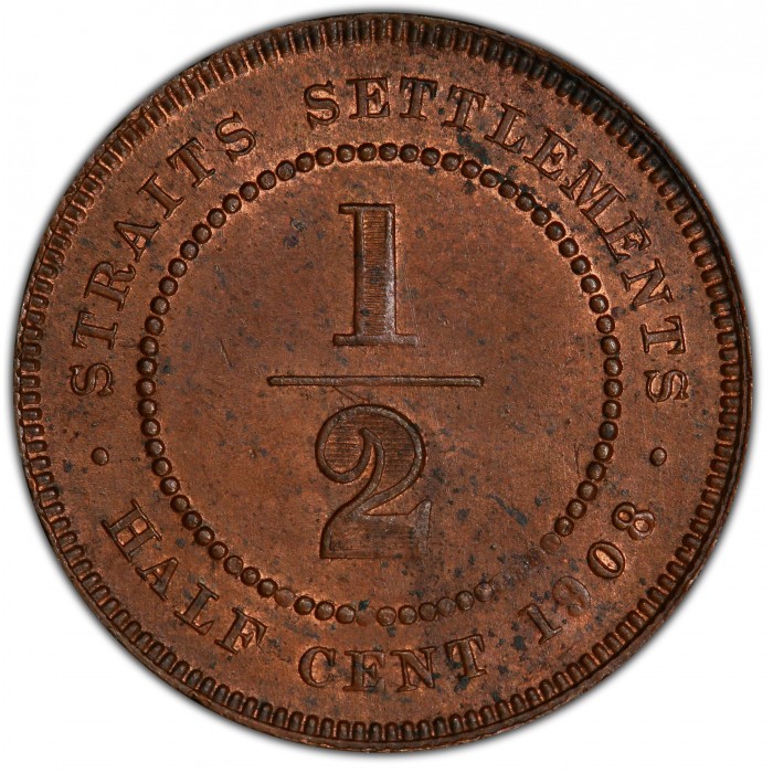 ½ cent , Průlivové osady