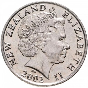 Neuseeland 20 Cent - Obverse