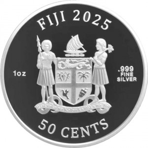 Fidschi  50 Cent - Obverse